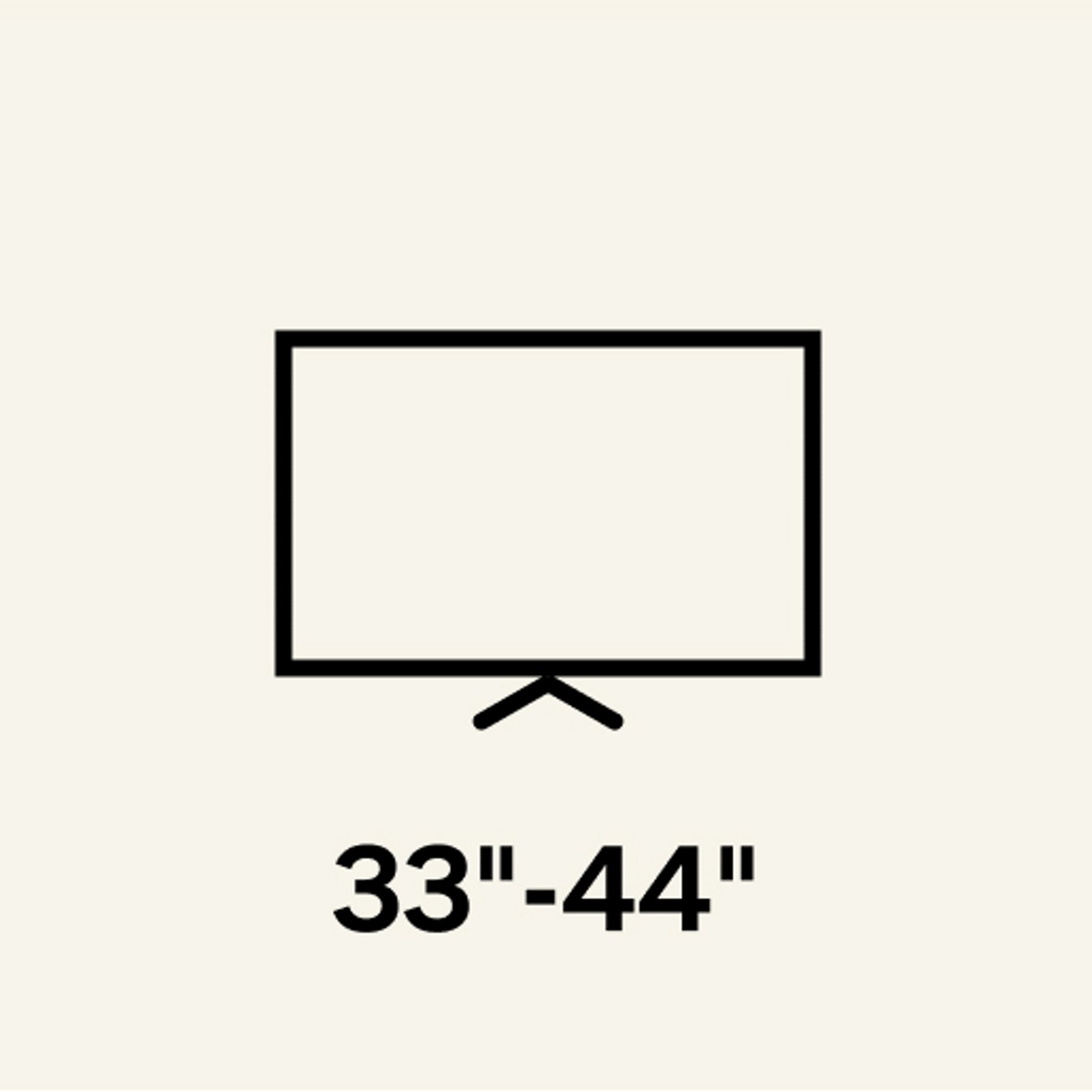 33"-44"